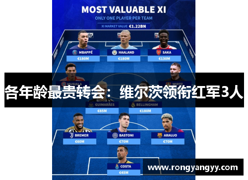 各年龄最贵转会：维尔茨领衔红军3人